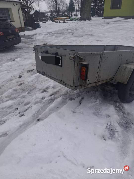 Przyczepka lekka zarejestrowana samochodowa SAM