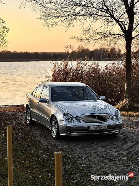 Mercedes w211 e320 CDI r6 avantgarde full diesel Klasa E Piotrków Kujawski
