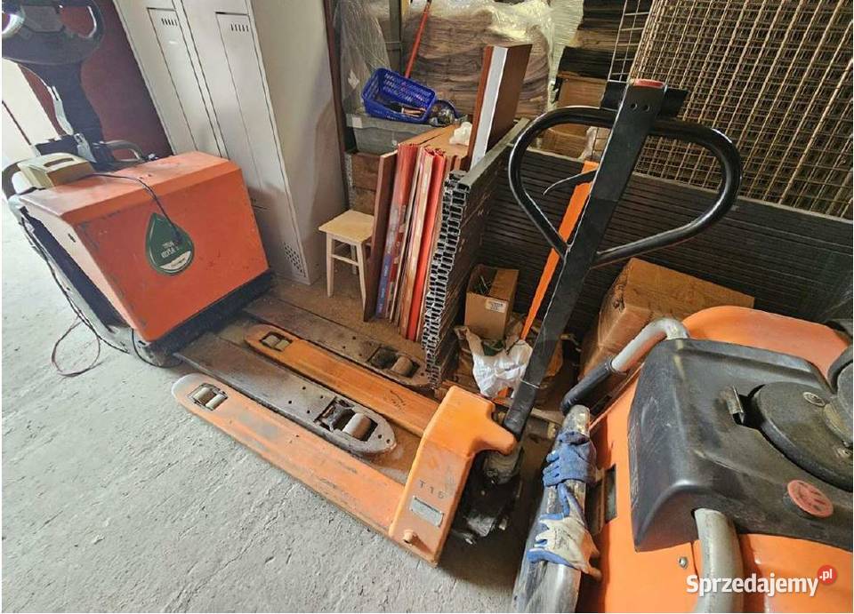 Syndyk sprzda elektryczny wózek paletowy JAZGOT