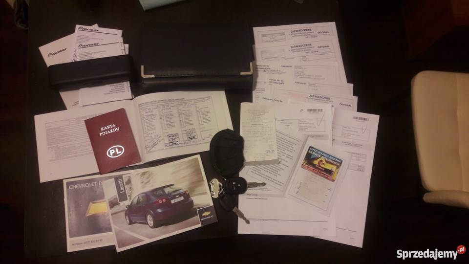 Chevrolet Lacetti Kombi 16 109salon 2wł 1rej lakier metallic