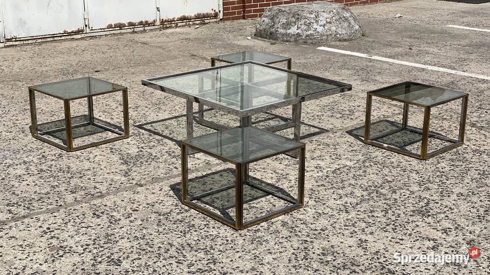 Duży zestaw stolików kawowych Maison Charles Gryfice