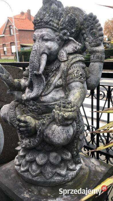 Ganesha Ganpati Ganeśa imponująca rzeźba z Szczecin
