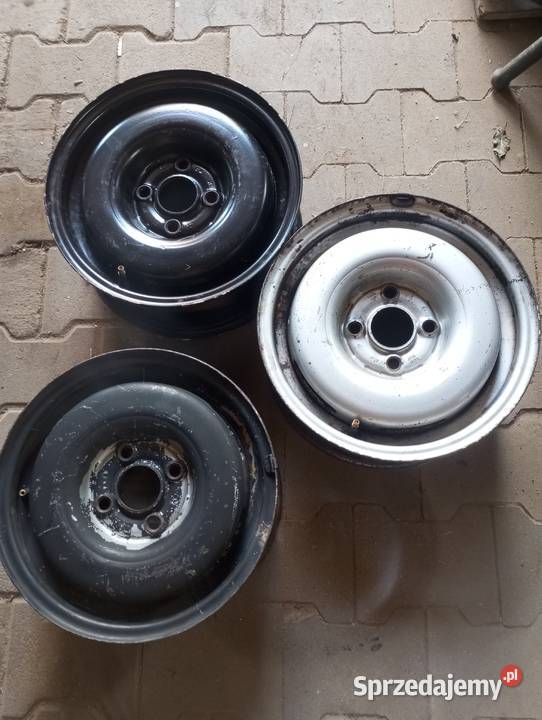 Felgi stalowe VW Golf 2 Golf II 5 14jx13 et38 Samochodowe Legnica