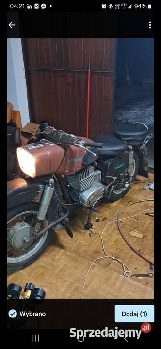 Mz es 250 trophy 12000km MZ Bełdno