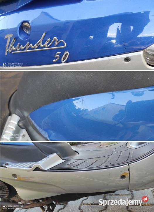 Thunder 50 Motorower skutere 22 kW 2007r Gierałtowice