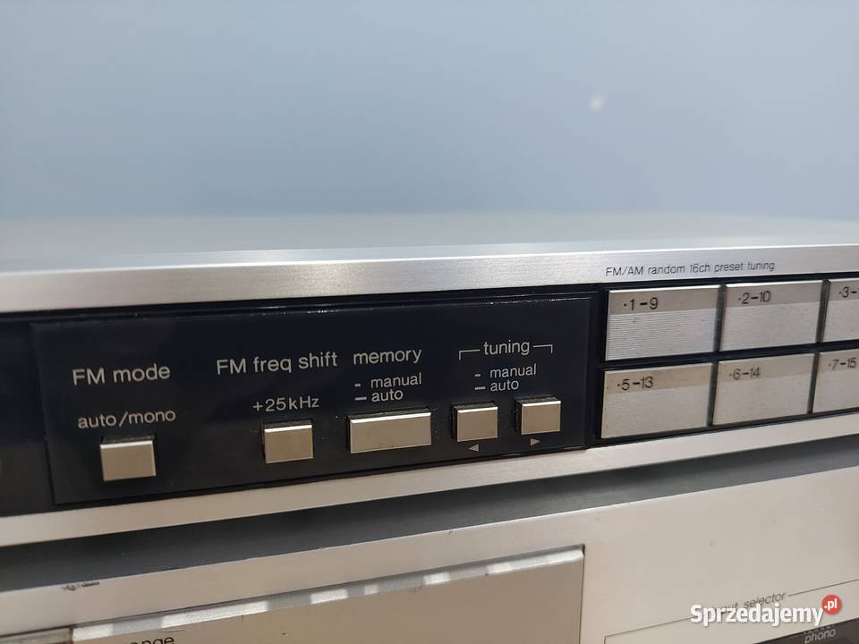 Technics Amplifier SUZ45 and Technics Tuner podlaskie Łapy