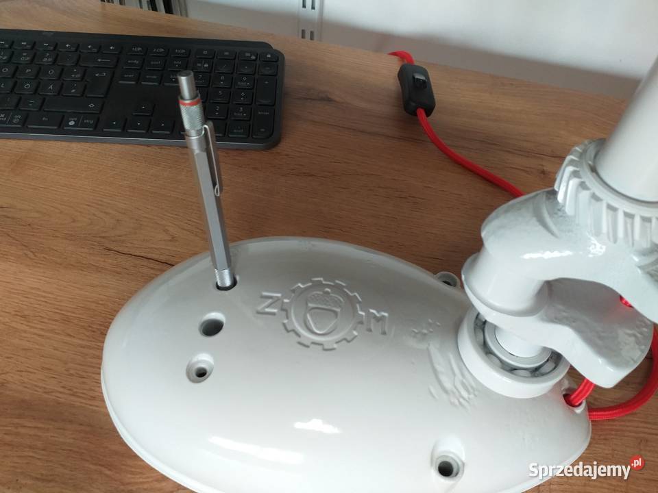 Lampa stołowa biurkowa WSK Rękodzieło Koszalin