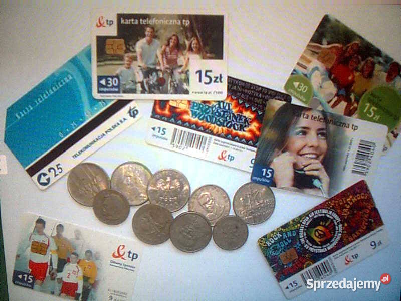 Karty telefonicze śląskie Katowice sprzedam