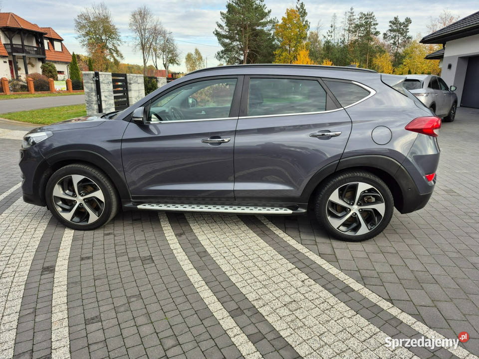 Hyundai Tucson 17crd 140 automat grzane relingi dachowe Drelów