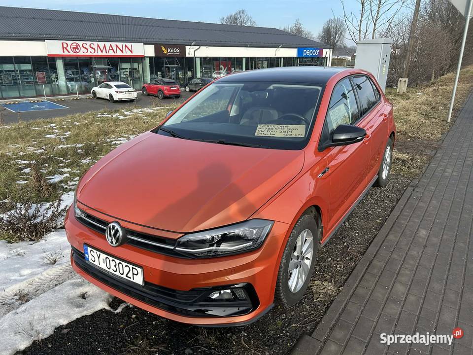 Volkswagen POLO 10 115 Rline niski przebieg isofix Bytom sprzedam