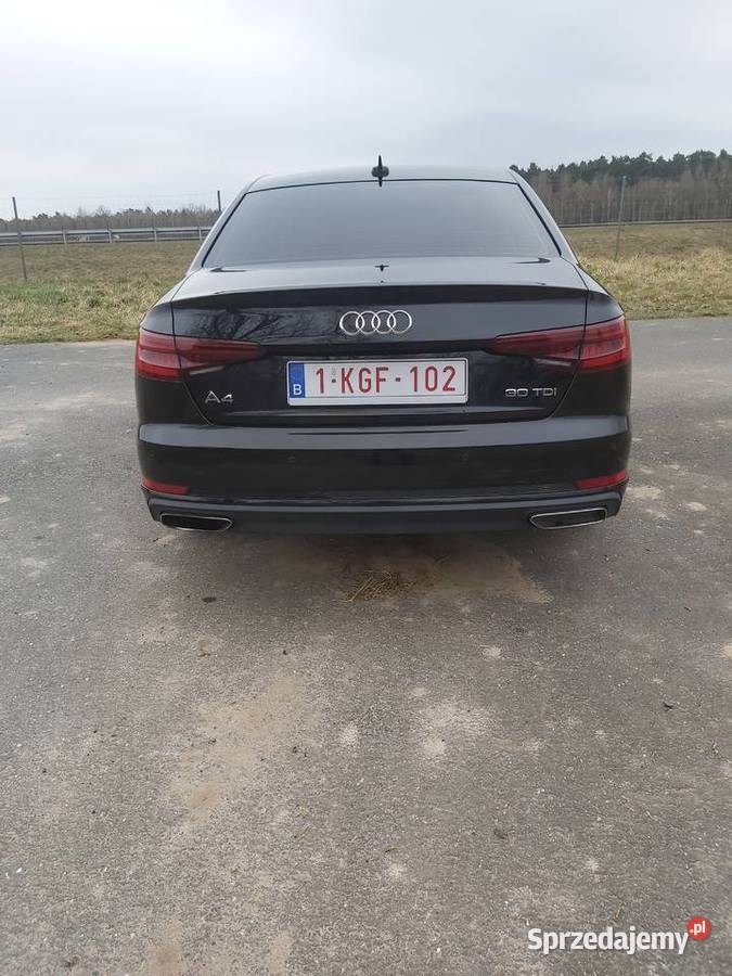 A4 Sedan 2019r 20TDI Automat Brązowe Skóry Syców sprzedam