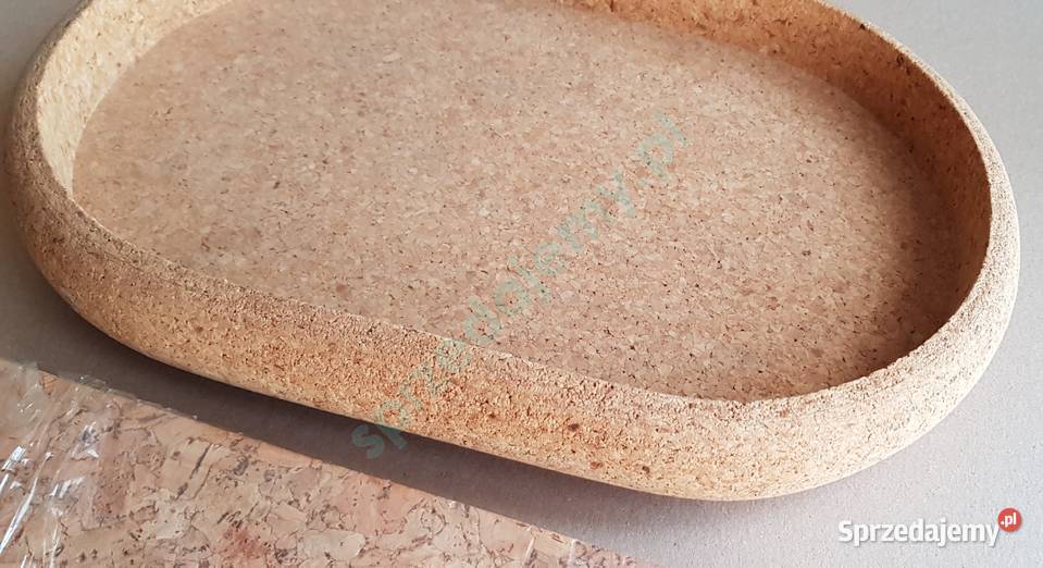 Zestaw korkowy tacka podkładka prostokątna 5 Kraków