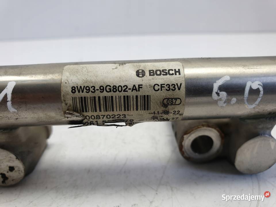 Jaguar XJ X351 50 V8 LISTWA WTRYSKOWA osobowe Rudka