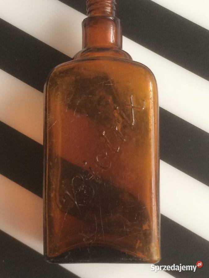 941 Niemiecki Buteleczki Apteczne Porcelana i szkło Szczecin sprzedam