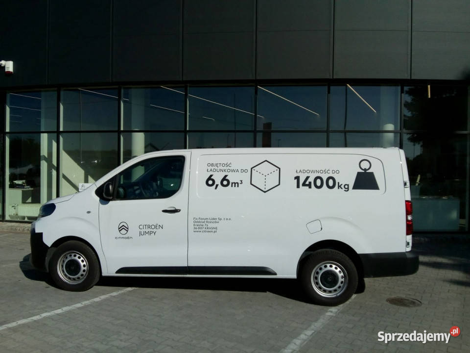 Citroen Jumpy VAN XL 20 BlueHDi 144 nieuszkodzony lubelskie Krasne
