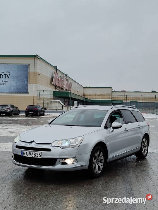Citroen C5 X7 2010 20HDI automat skórą relingi dachowe Warszawa