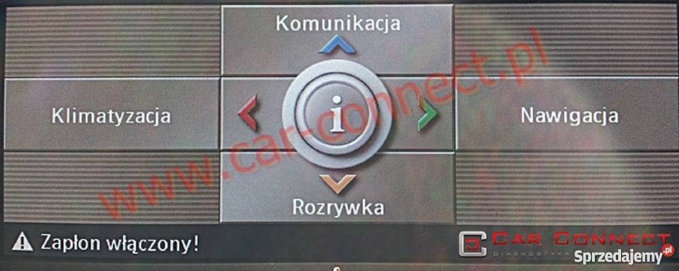 BMW polskie menu Warszawa F01 F10 F30 X5 X3 F25