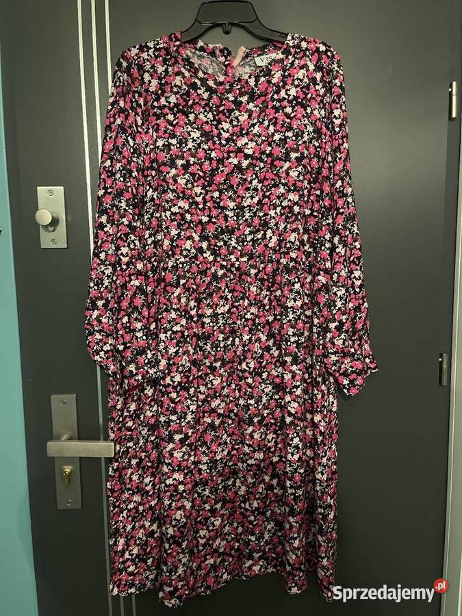 Vrs fashion sukienka modny wzór kwiaty floral Choszczno sprzedam