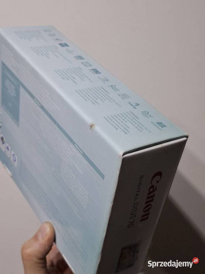 Canon digital Ixus 70 pudełko ładowarka Kraków