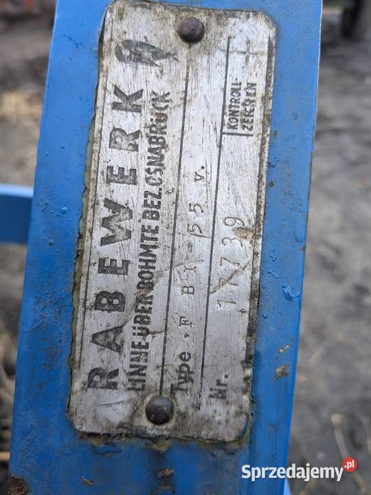 Rabewerk pług 3 skibowy Orzesze