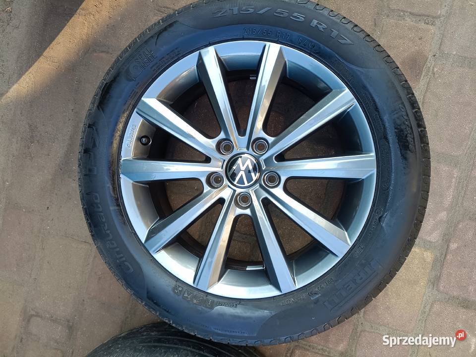 Sprzedam komplet kół letnich VW Passat B8 5x112 Opony i felgi Ostrołęka