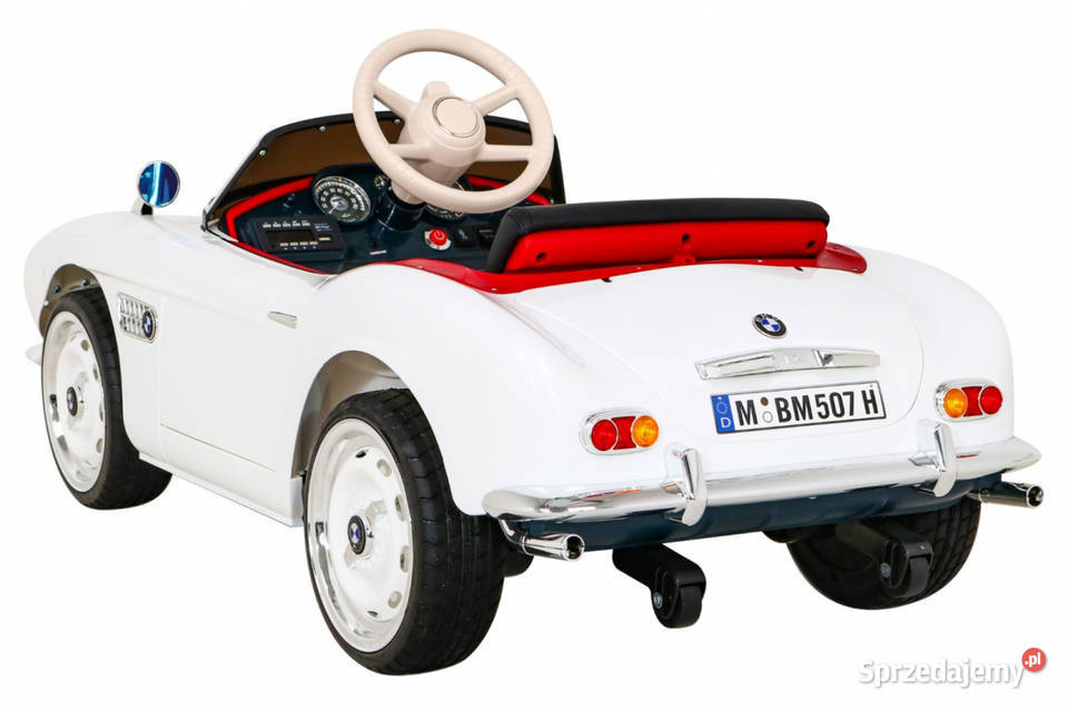 Samochód na akumulator BMW 507 Retro dzieci 12V małopolskie Kraków sprzedam