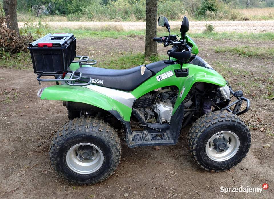 Quad SYM TrackRunner 200 zarejestrowany kat B 12669km Krosno sprzedam