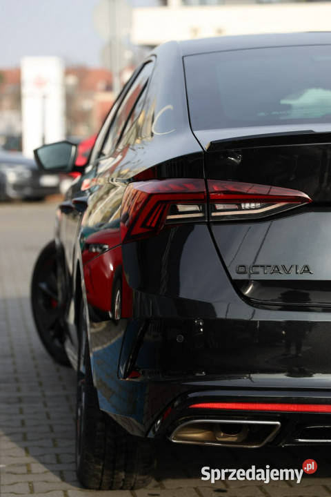 koda Octavia 20 TSI 250 RS DSG Serwisowany w ASO aluminiowe felgi Tychy