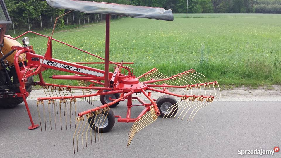 Zgrabiarka PZ Andex 381 deutz fahr claas fella Poddębice