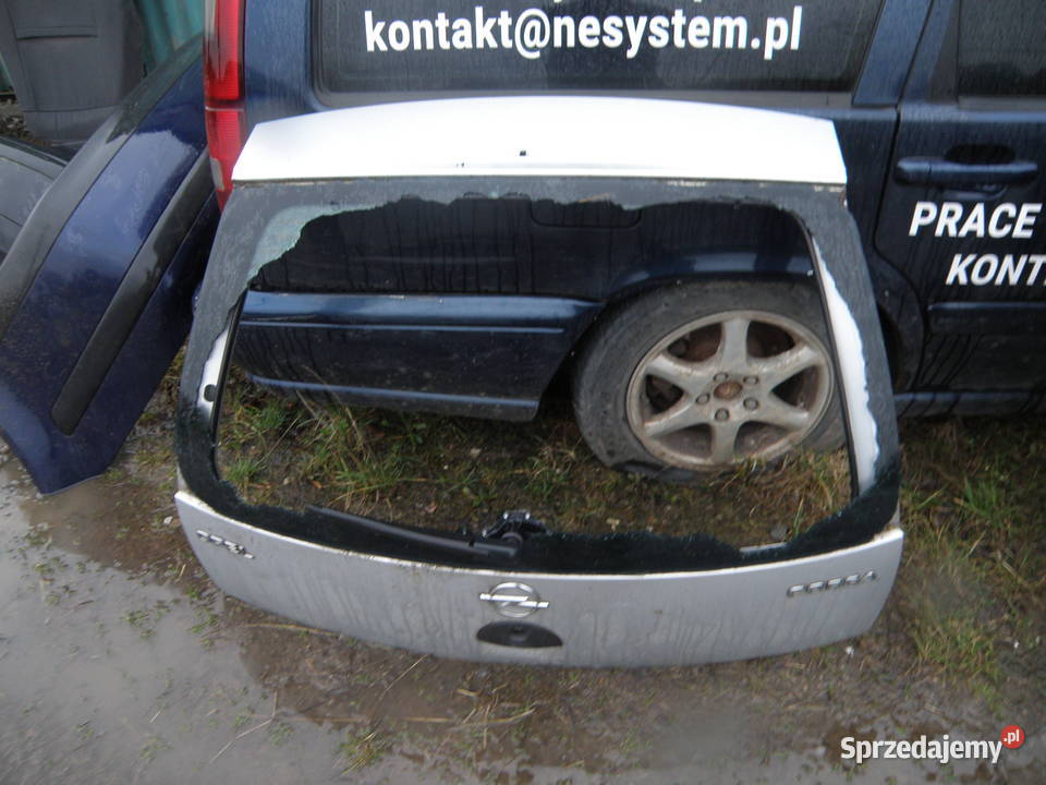 Klapa tylna bagażnika Opel Corsa C 0006 bez Kraków