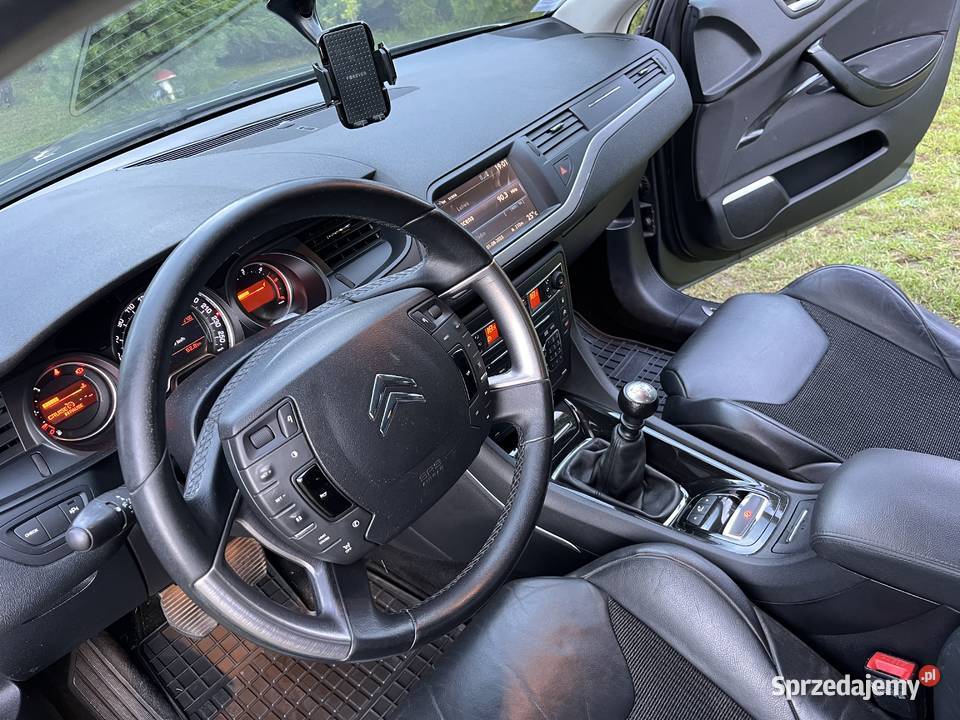 C5 Exclusive Tourer dobrze wyposażony zadbany C5 Citroën Huta Komorowska