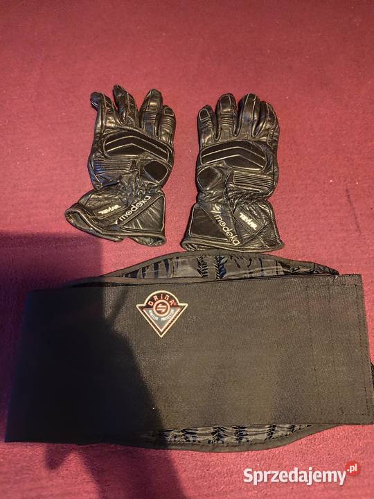 Rękawice motocyklowe Modekapas nerkowy sprzedam