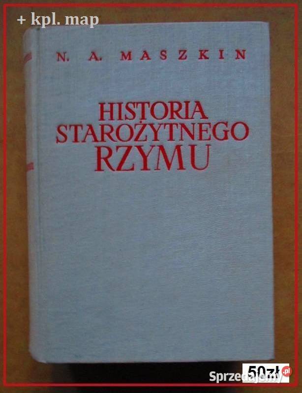 Historia starożytnego Rzymu Maszkin starożytność Łódź