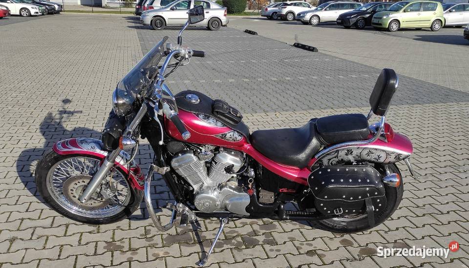 Honda Shadow VT 600 C elektryczny starter Lewin Brzeski