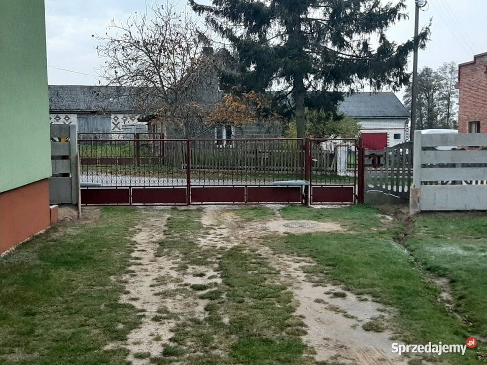 Brama wjazdowa z furtką łódzkie Piotrków Trybunalski