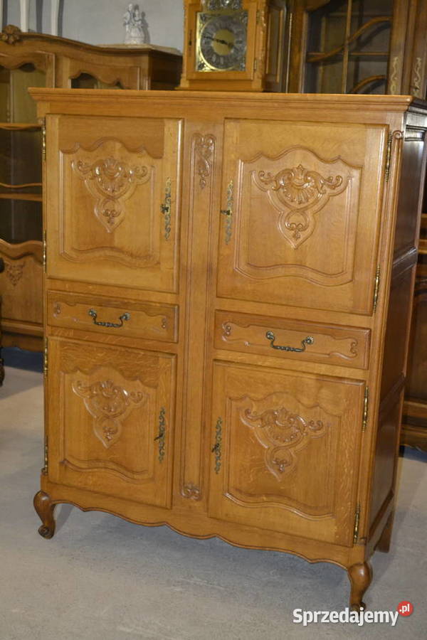 komoda pomocnik ludwikowski dąb Meble Będzin