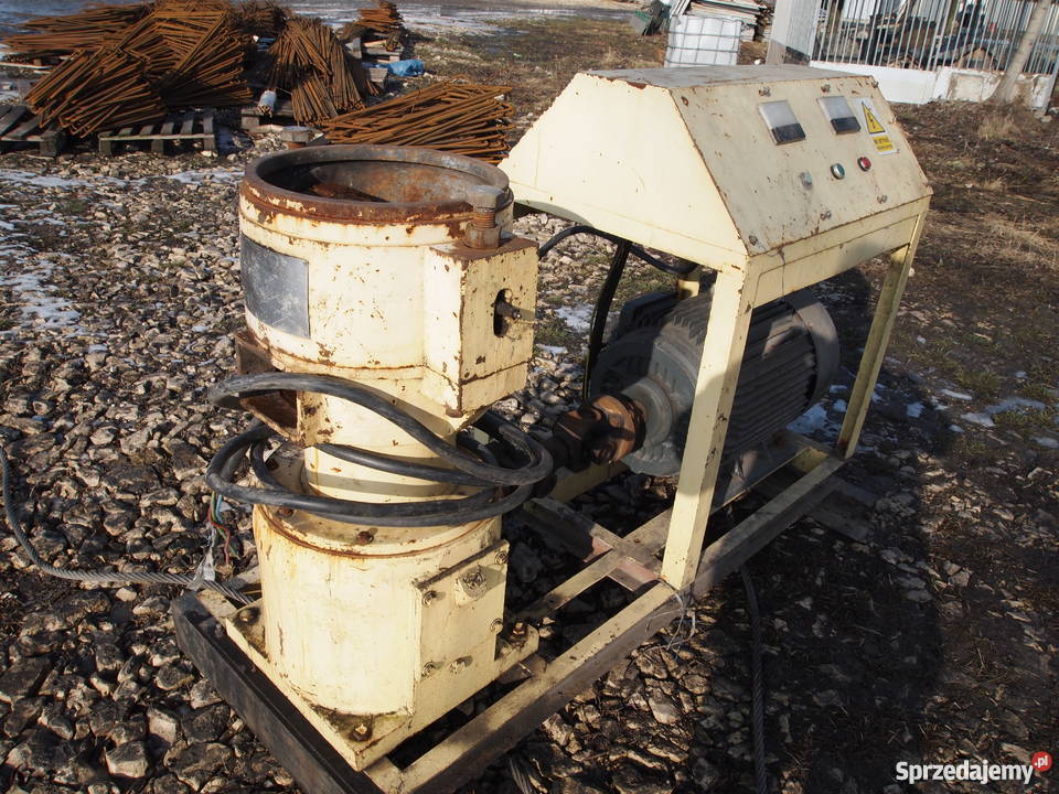 Peleciarka maszyna do produkcji pelletu Zielona