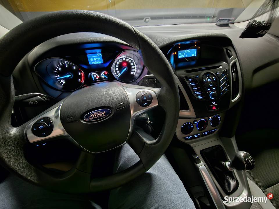 Ford Focus MK3 niski przebieg 110 16 TDCI 95 nieuszkodzony Poznań