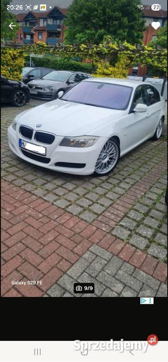 Bmw e90 20 Disel poduszka powietrzna Iława