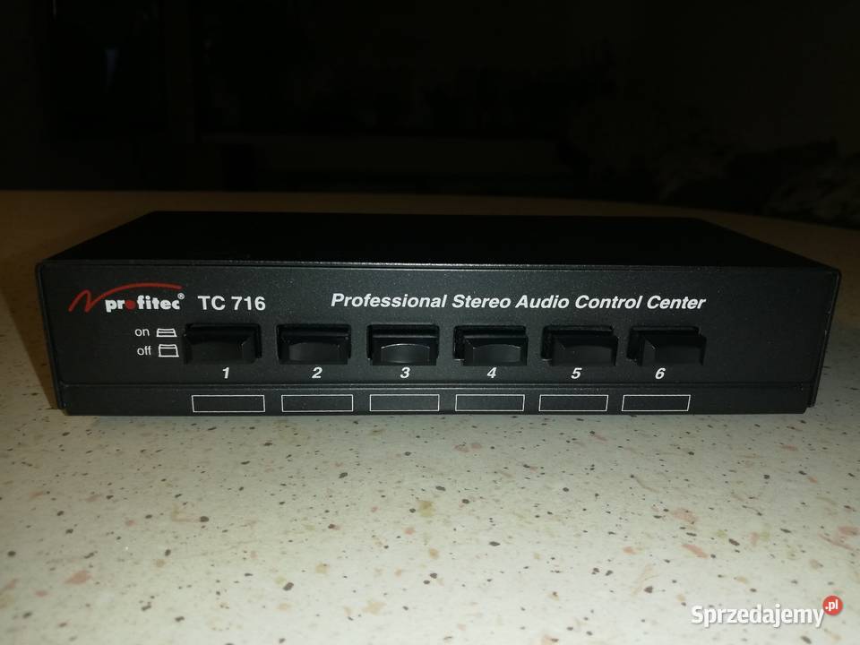 ProfiTec TC 716 Przełącznik audio skrzynka Pozostałe Pozostałe Skarżysko-Kamienna