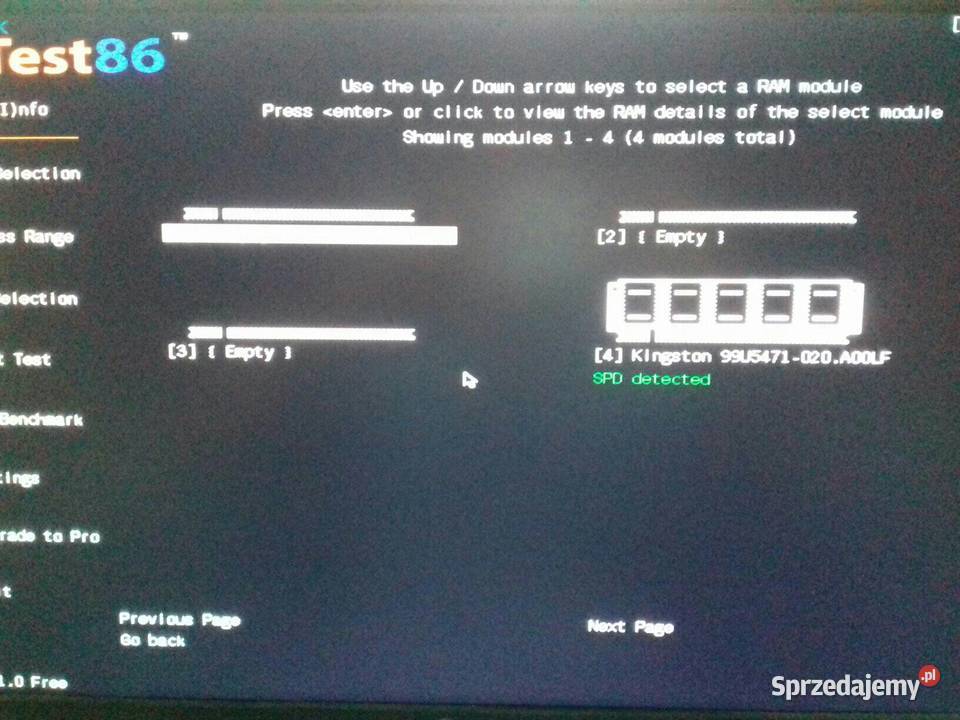 Kingston niskoprofilowy DDR3 4GB 1333MHz