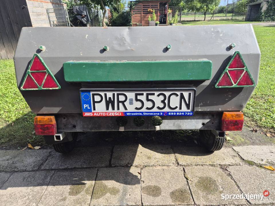 Przyczepka lekką Ifa hp 400012 Rok produkcji 1981 Węgierki