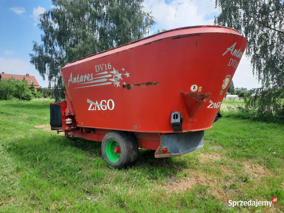Wóz paszowy ZAGO Antares DV16 16 m3