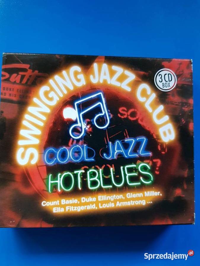 swinging jazz club cool hotblues 3 płyty cd świętokrzyskie Kielce sprzedam