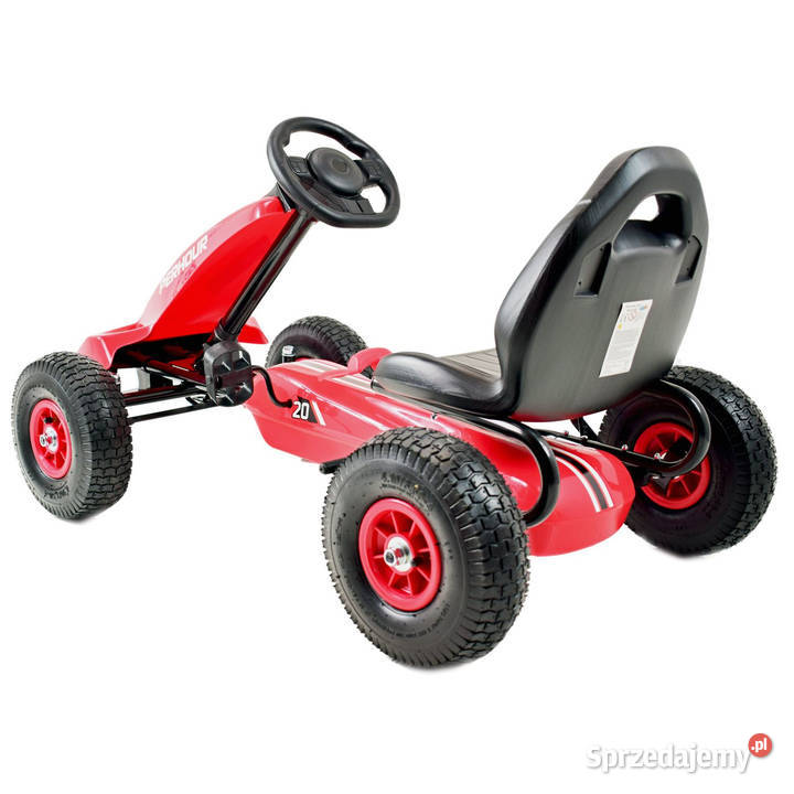 BAWIBUS pojazd GOKART NA PEDAŁY pompowane koła śląskie