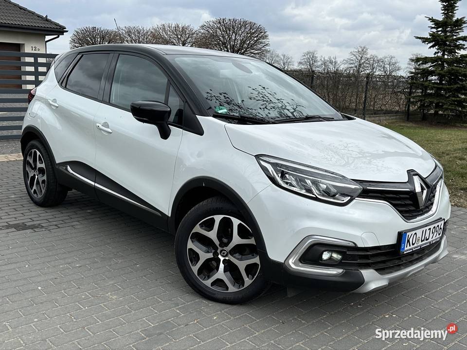 Renault Captur Lift 13 TCe 2019 Full Led Kamera serwisowany w ASO Wieluń