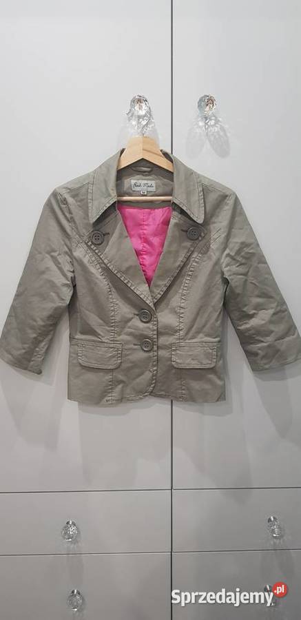 Oliwkowy damski żakiet Rozmiar 38(M) Dąbrowa Górnicza