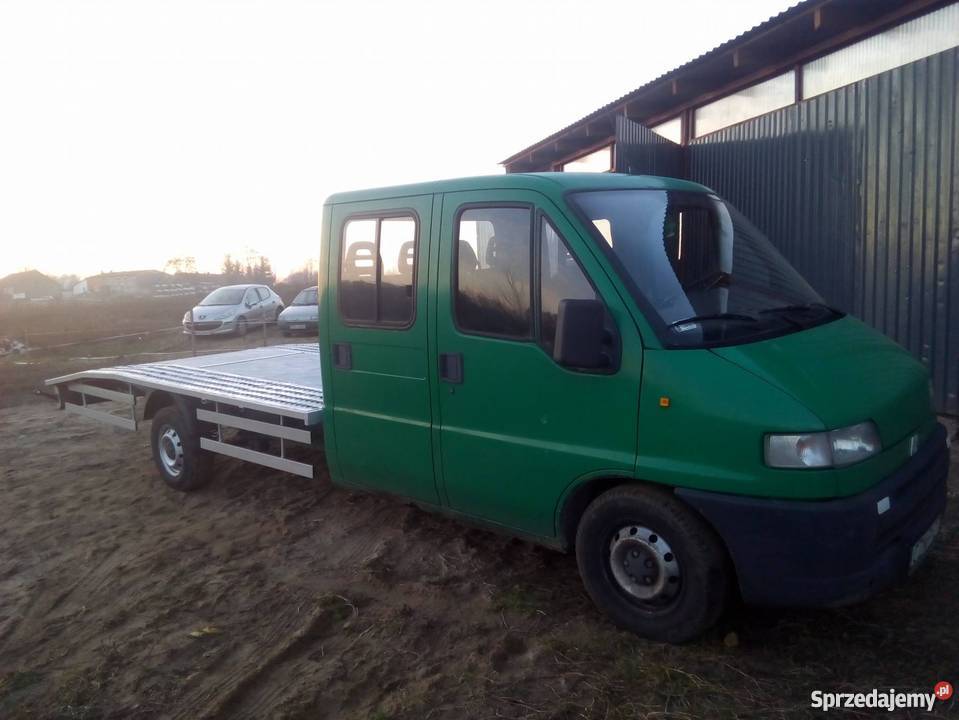 Fiat DUCATO autolaweta najazd auto laweta 25 Tdi Rok produkcji 1997