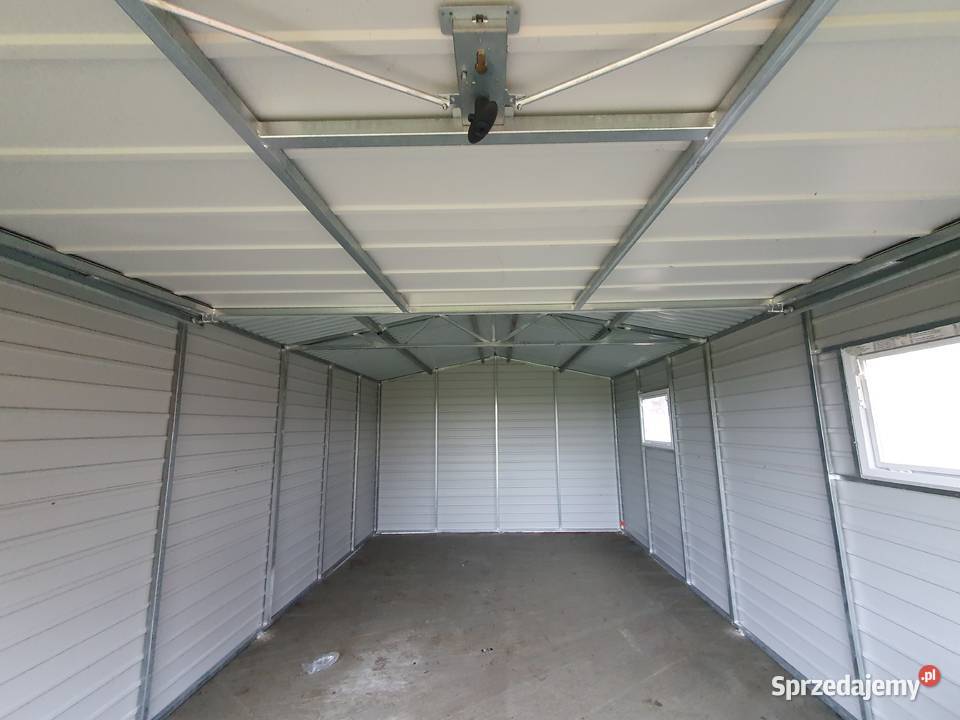Garaż drewnopodobny garaże blaszane garaże na 18m2 Warszawa sprzedam