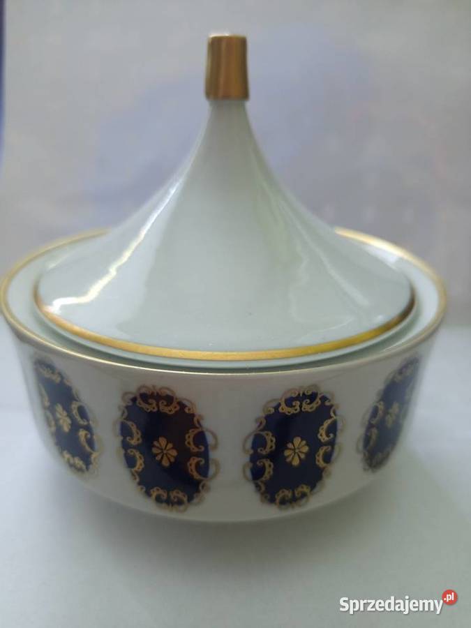 Bombonierka porcelanowa sygnowanaTuryngia 70 Porcelana i szkło mazowieckie Warszawa sprzedam